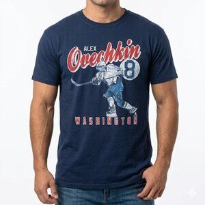 Mens Alex ovechkin Washington capitals tee shirt new with tags size large